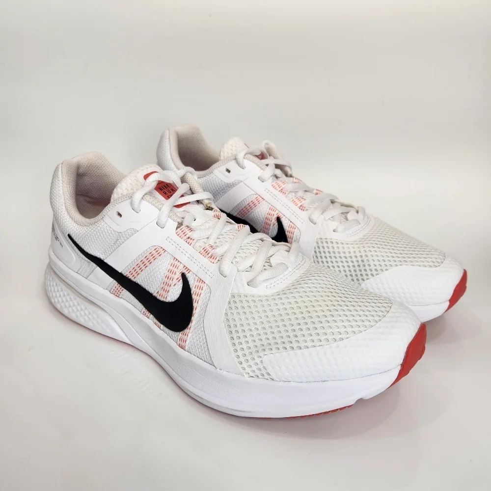 Nike Court Borough Mid 2 Sneakers -M 9.5, W Size 11 - White/Red/Black